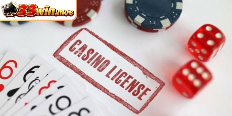 Giấy phép hoạt động 33Win là các chứng nhận pháp lý