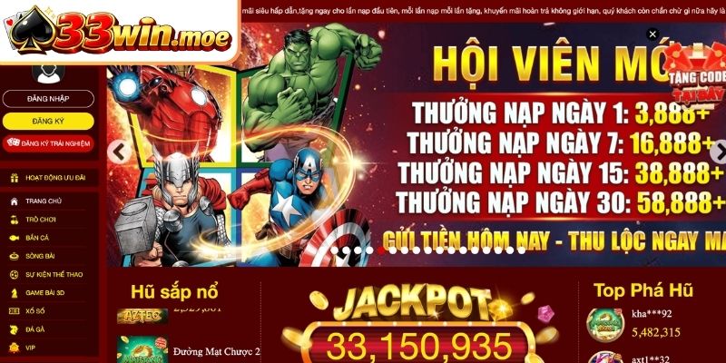 Sơ bộ các thông tin chính liên quan về chúng tôi 33Win